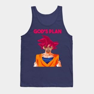 God's Plan Goku Tank Top